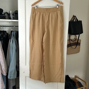 NWOT Madewell Wide Leg Pull-on Trousers